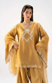 Afrozeh | Basic Pret 26 RTW | NACRE by Afrozeh - Designer Dress  - Type : Ladies Clothes - Available at Libayah - 100% Original 