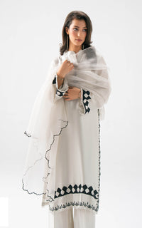 Afrozeh | Basic Pret 26 RTW | NACRE by Afrozeh - Designer Dress  - Type : Ladies Clothes - Available at Libayah - 100% Original 