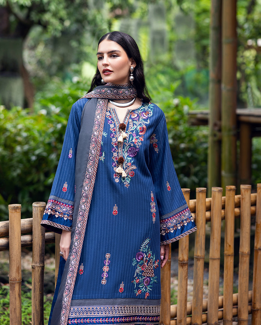 Mushq | Hemline Karandi | Granite Song by Mushq - Designer Dress - Type : Ladies Clothes - Available at Libayah - 100% Original 