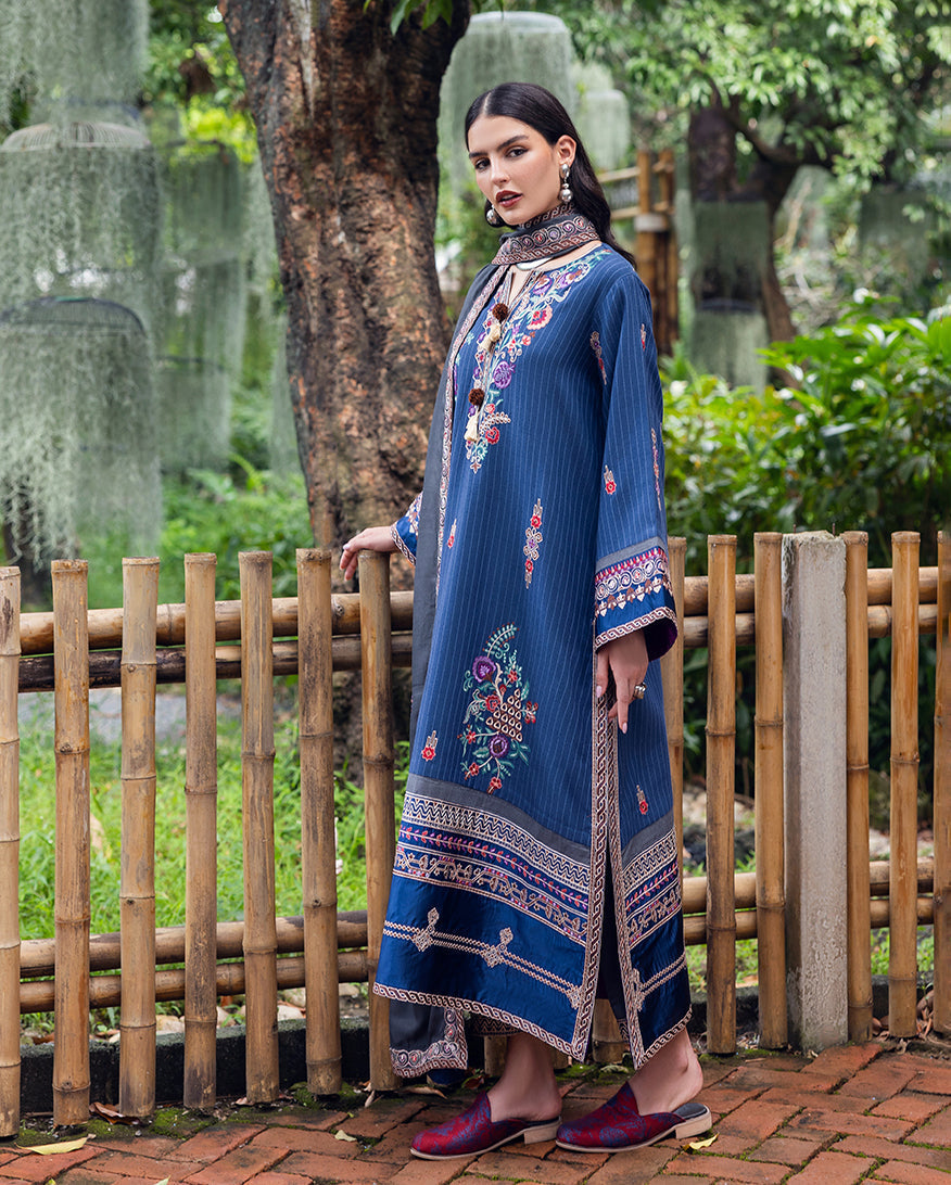 Mushq | Hemline Karandi | Granite Song by Mushq - Designer Dress - Type : Ladies Clothes - Available at Libayah - 100% Original 