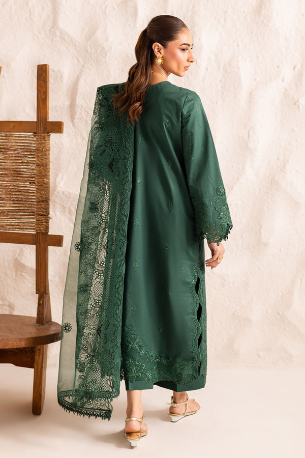 Marjjan | Guzel Lawn | SMC 206-B (Green) by Marjjan - Designer Dress  - Type : Ladies Clothes - Available at Libayah - 100% Original 