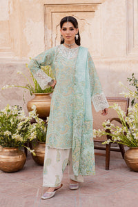 Batik | Festive Eid 26 | Green Elika by Batik - Designer Dress  - Type : Ladies Clothes - Available at Libayah - 100% Original 