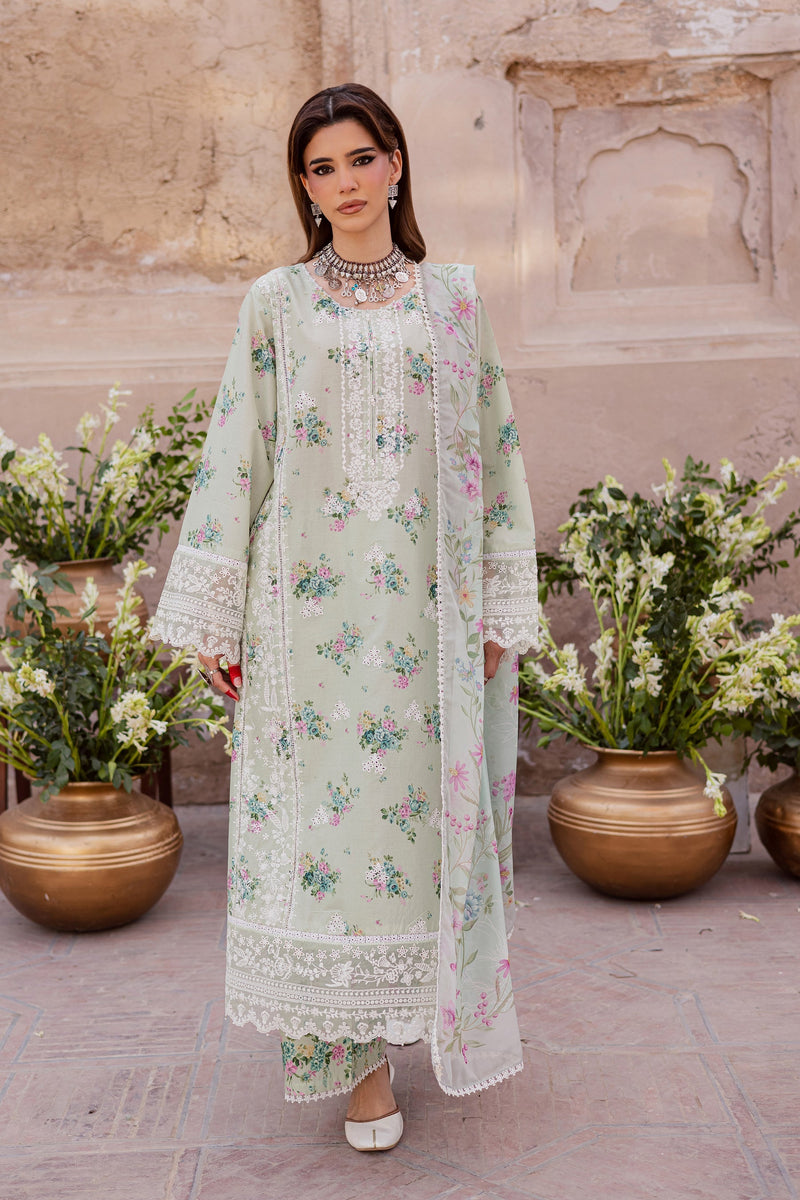 Batik | Festive Eid 26 | Green Pie by Batik - Designer Dress  - Type : Ladies Clothes - Available at Libayah - 100% Original 