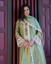 Mushq | Euphoria Pret | Green Solace by Mushq - Designer Dress  - Type : Ladies Clothes - Available at Libayah - 100% Original 