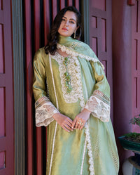 Mushq | Euphoria Pret | Green Solace by Mushq - Designer Dress  - Type : Ladies Clothes - Available at Libayah - 100% Original 