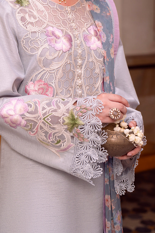 Fozia Khalid | Kahani Silk Luxury Dresses | Yasmeen by Fozia Khalid - Designer Dress - Type: Ladies Clothes - Available at Libayah - 100% Original