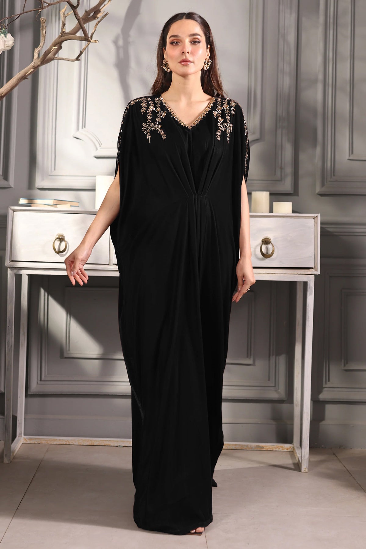 Hana | Mavi Velvets | Majestic Muse by Hana - Designer Dress - Type: Ladies Clothes - Available at Libayah - 100% Original