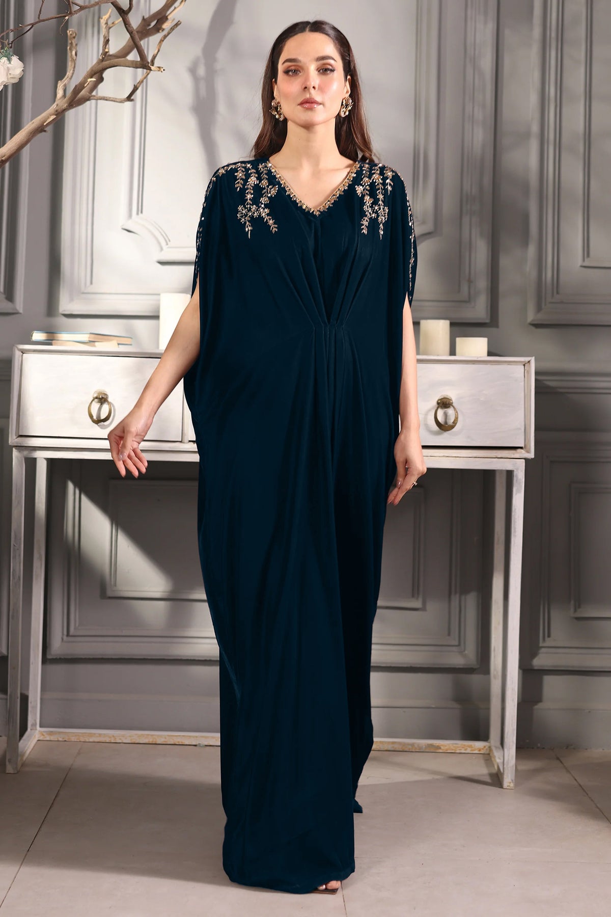 Hana | Mavi Velvets | Majestic Muse by Hana - Designer Dress - Type: Ladies Clothes - Available at Libayah - 100% Original