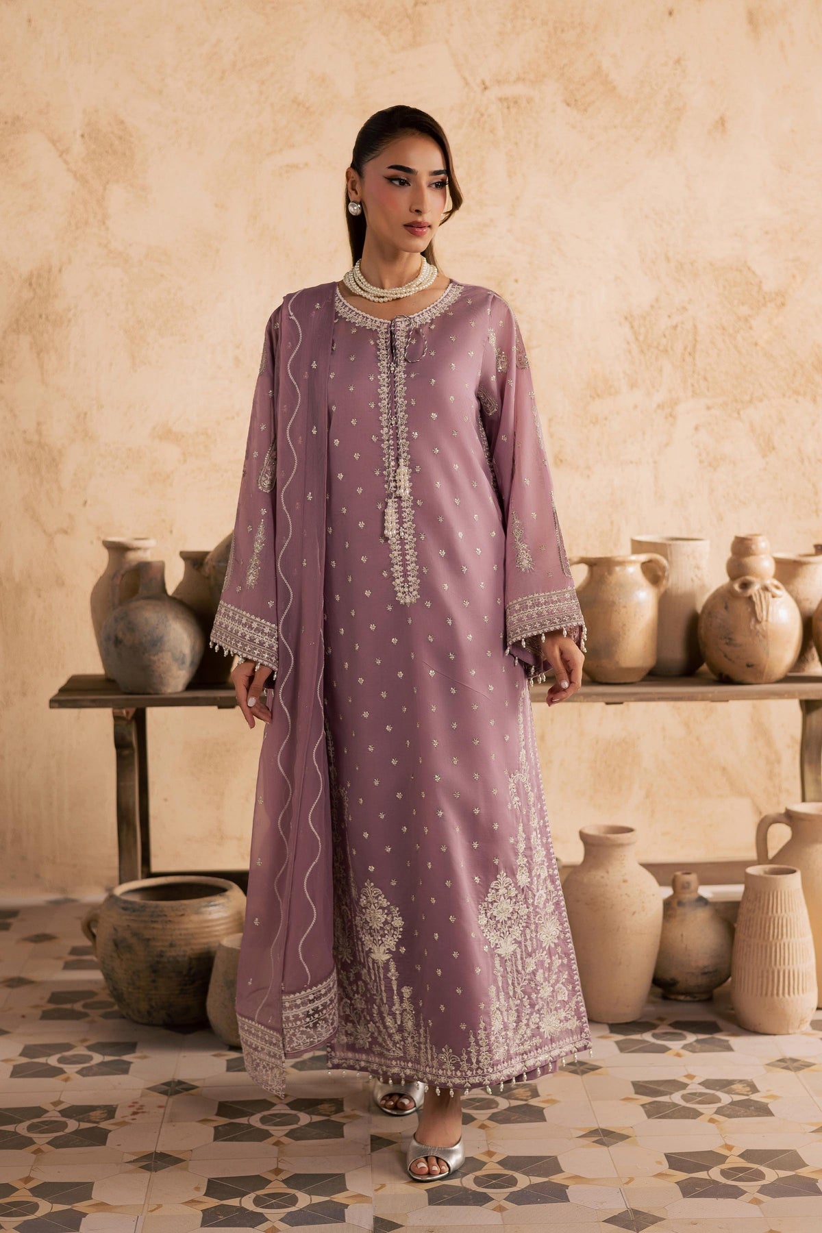 Batik | Festive Eid 26 | Gul e Rana - by Libayah - Registered Vendor of : Batik - 100% Original Designer Dress