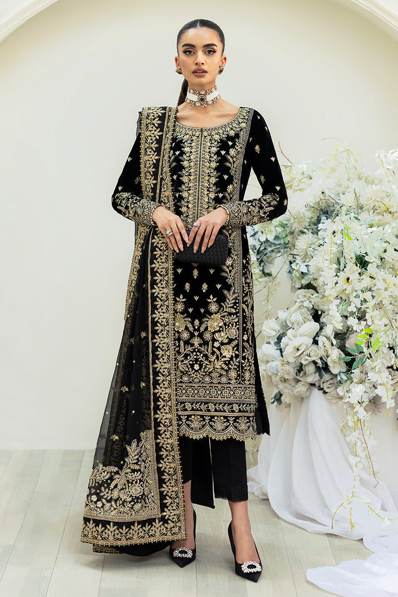 Gulaal | Celeste Velvet 24 | Velour by Gulaal - Designer Dress - Type: Ladies Clothes - Available at Libayah - 100% Original