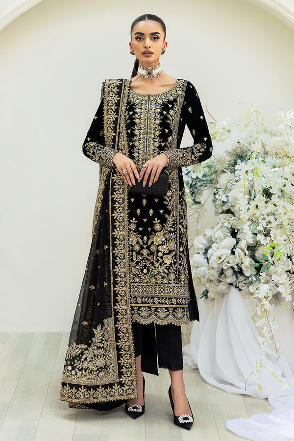 Gulaal | Celeste Velvet 24 | Velour by Gulaal - Designer Dress - Type: Ladies Clothes - Available at Libayah - 100% Original