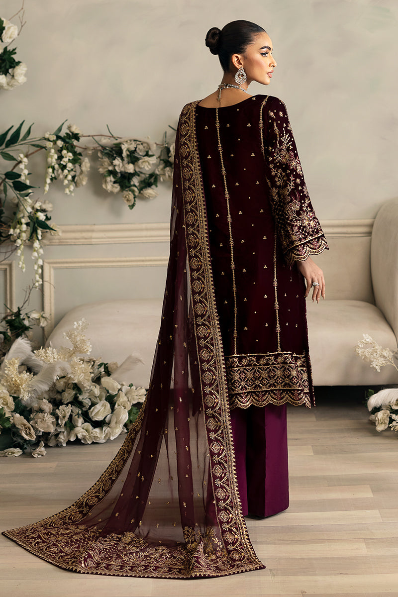 Gulaal | Celeste Velvet 24 | Ember by Gulaal - Designer Dress - Type: Ladies Clothes - Available at Libayah - 100% Original