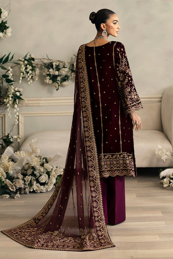Gulaal | Celeste Velvet 24 | Ember by Gulaal - Designer Dress - Type: Ladies Clothes - Available at Libayah - 100% Original