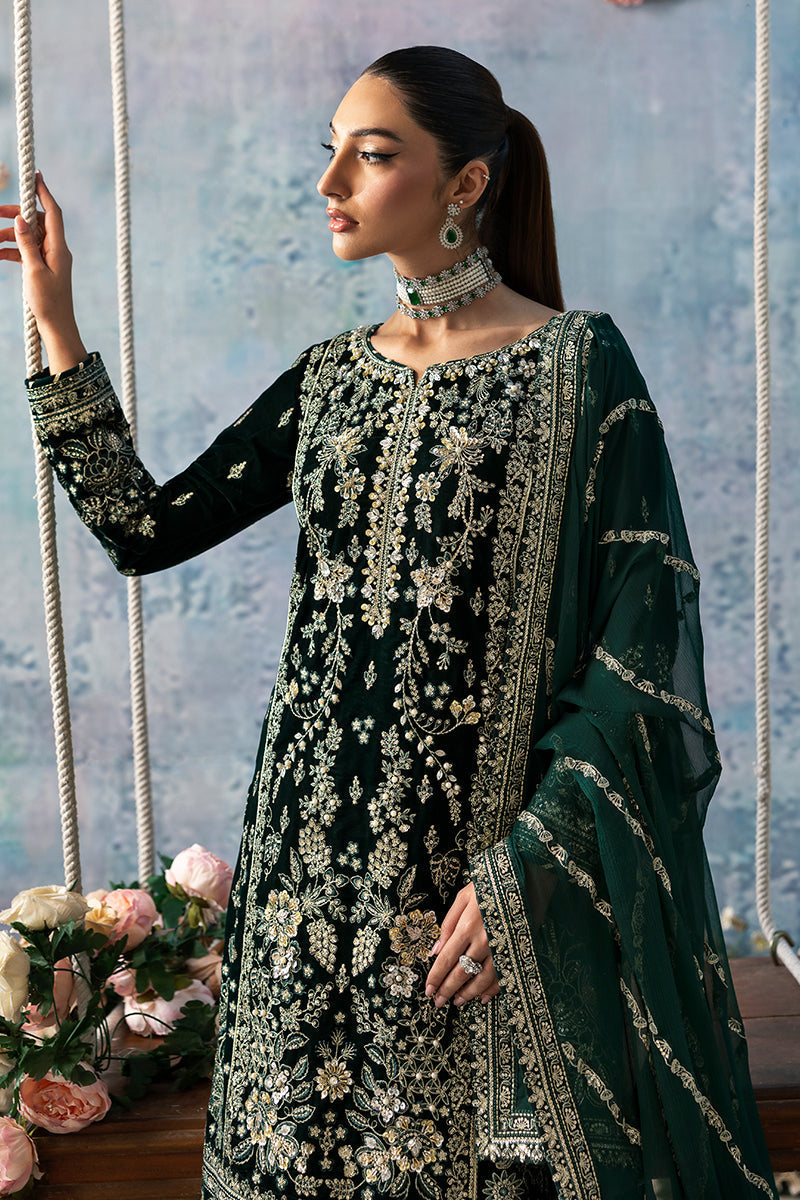 Gulaal | Celeste Velvet 24 | Eden by Gulaal - Designer Dress - Type: Ladies Clothes - Available at Libayah - 100% Original