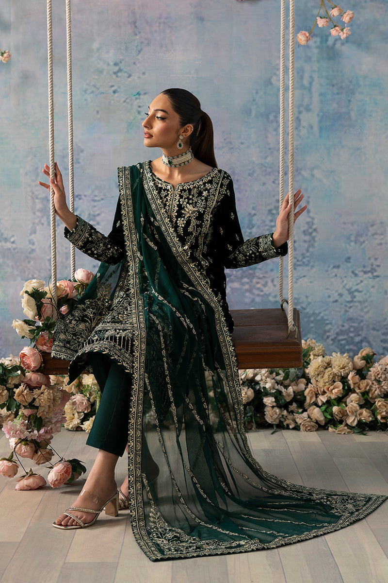 Gulaal | Celeste Velvet 24 | Eden by Gulaal - Designer Dress - Type: Ladies Clothes - Available at Libayah - 100% Original