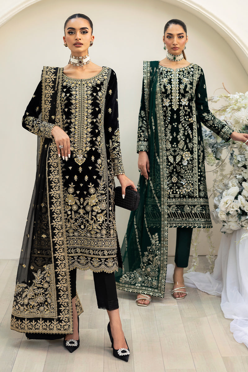 Gulaal | Celeste Velvet 24 | Eden by Gulaal - Designer Dress - Type: Ladies Clothes - Available at Libayah - 100% Original