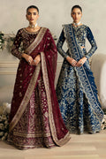 Gulaal | Celeste Velvet 24 | Carmine by Gulaal - Designer Dress - Type: Ladies Clothes - Available at Libayah - 100% Original