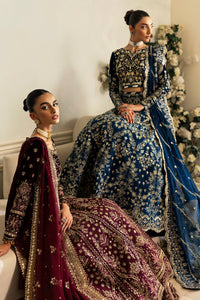 Gulaal | Celeste Velvet 24 | Carmine by Gulaal - Designer Dress - Type: Ladies Clothes - Available at Libayah - 100% Original