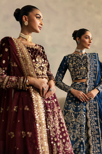 Gulaal | Celeste Velvet 24 | Carmine by Gulaal - Designer Dress - Type: Ladies Clothes - Available at Libayah - 100% Original