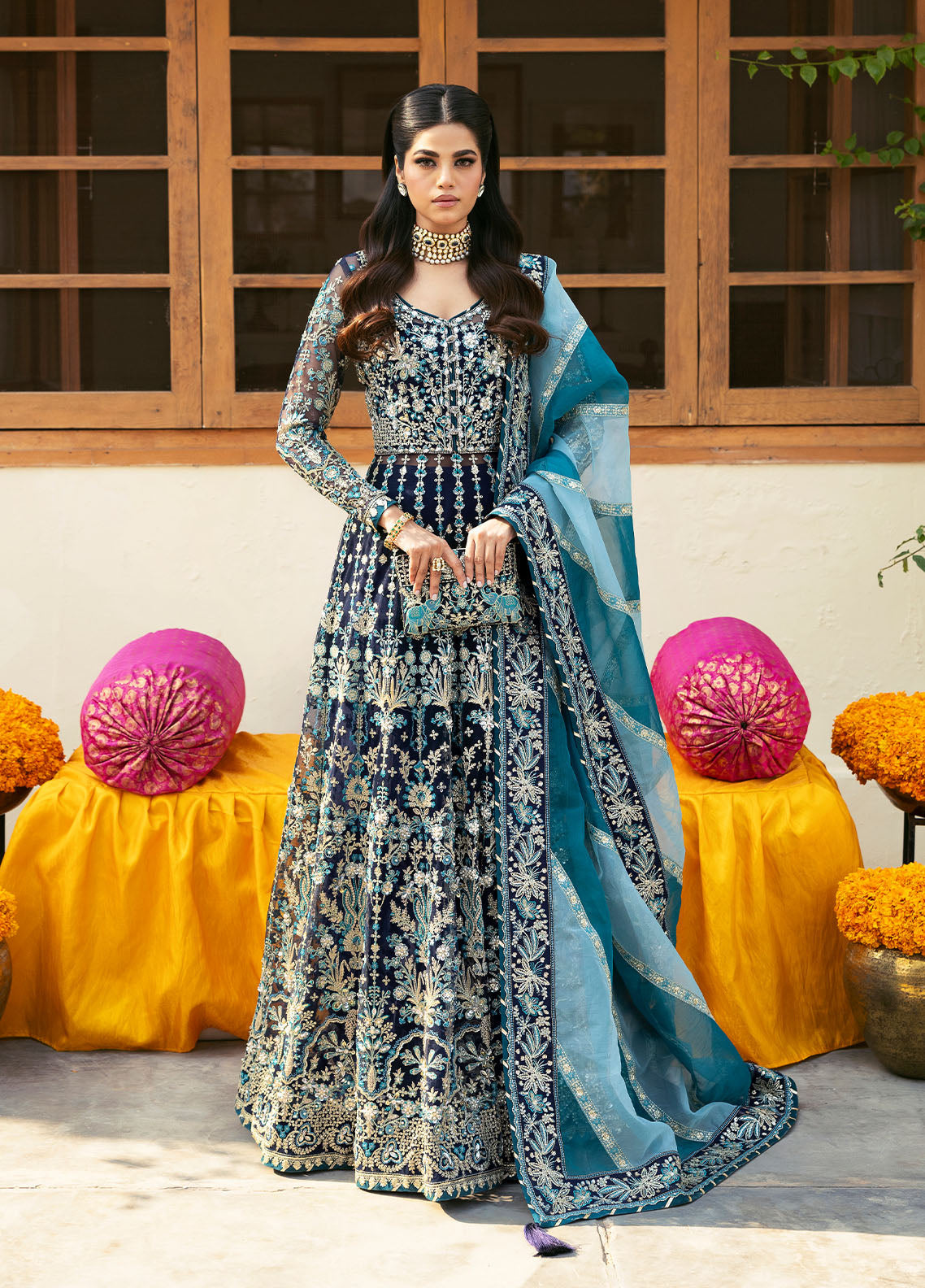 Gulaal |  Chaandni Wedding Formals | Meena by Gulaal - Designer Dress - Type: Ladies Clothes - Available at Libayah - 100% Original