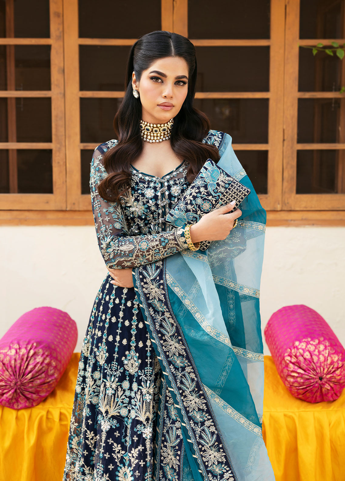 Gulaal |  Chaandni Wedding Formals | Meena by Gulaal - Designer Dress - Type: Ladies Clothes - Available at Libayah - 100% Original