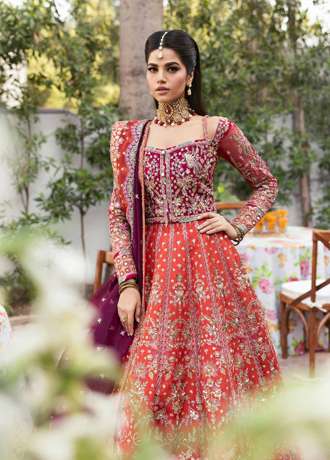 Gulaal |  Chaandni Wedding Formals |  Shabnam by Gulaal - Designer Dress - Type: Ladies Clothes - Available at Libayah - 100% Original