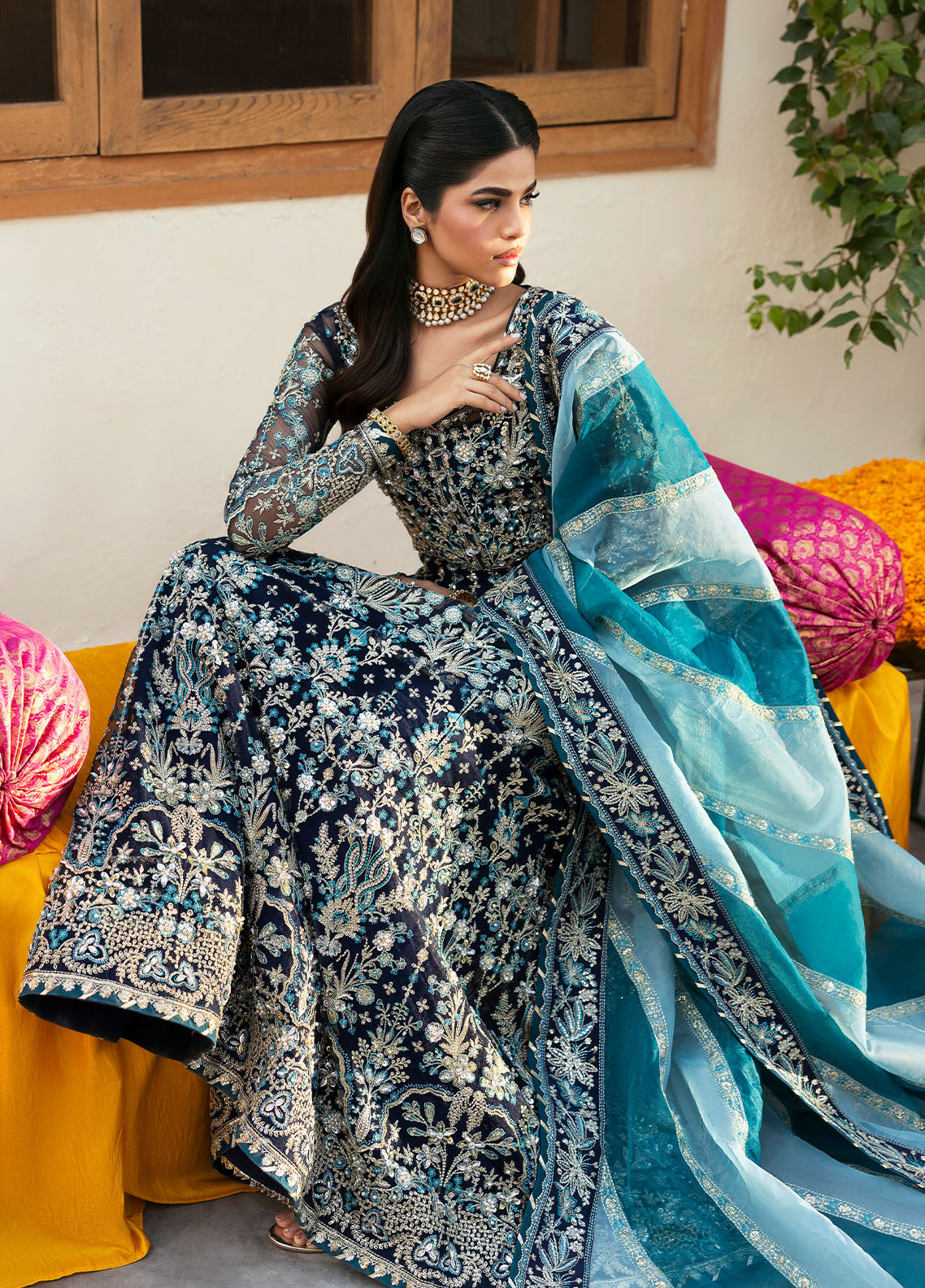 Gulaal |  Chaandni Wedding Formals | Meena by Gulaal - Designer Dress - Type: Ladies Clothes - Available at Libayah - 100% Original