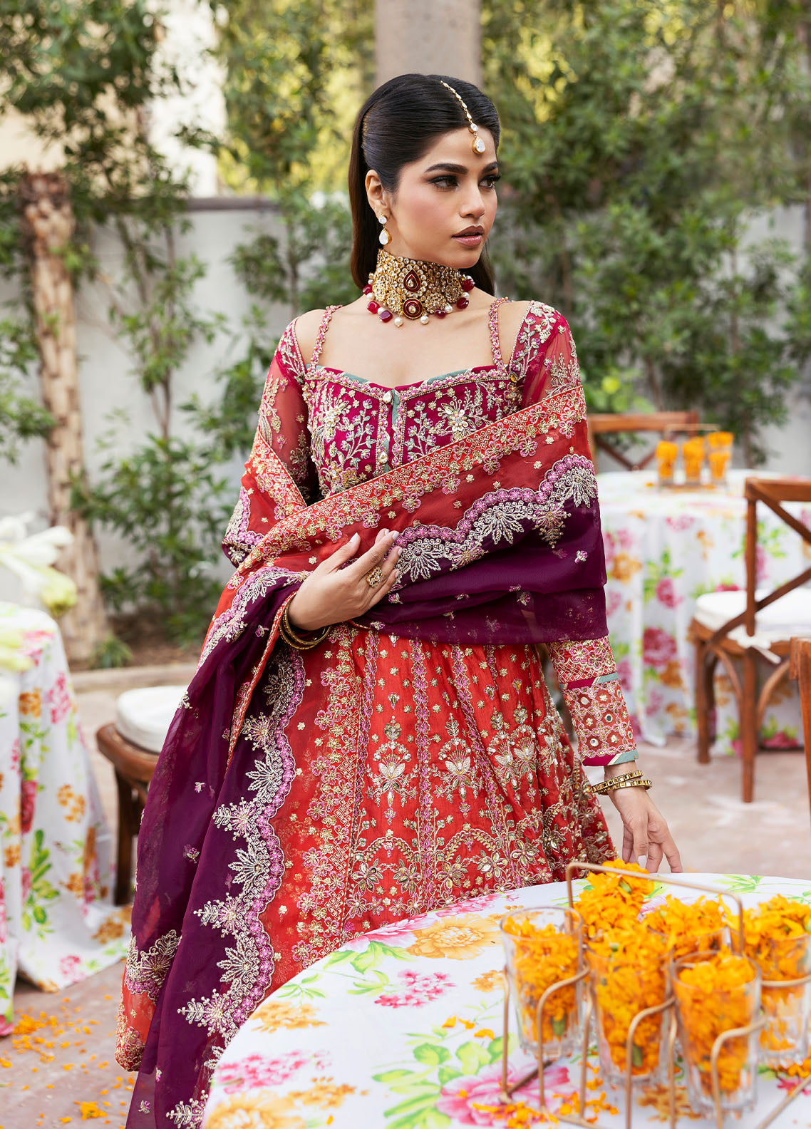 Gulaal |  Chaandni Wedding Formals |  Shabnam by Gulaal - Designer Dress - Type: Ladies Clothes - Available at Libayah - 100% Original