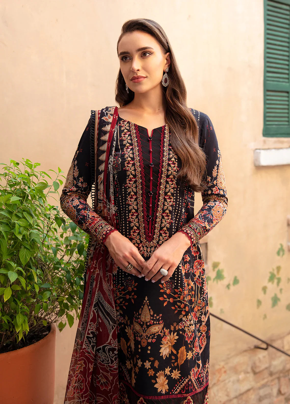 Gulaal | Springtime Ballet | LEYLA (GL-L-24V1-10) by Gulaal - Designer Dress - Type: Ladies Clothes - Available at Libayah - 100% Original