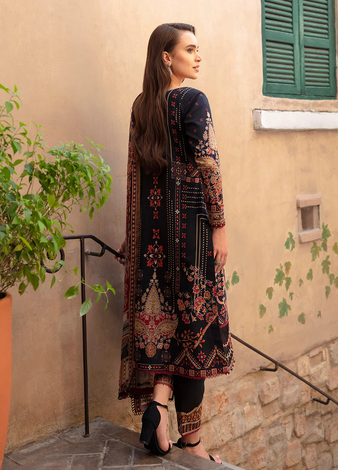 Gulaal | Springtime Ballet | LEYLA (GL-L-24V1-10) by Gulaal - Designer Dress - Type: Ladies Clothes - Available at Libayah - 100% Original