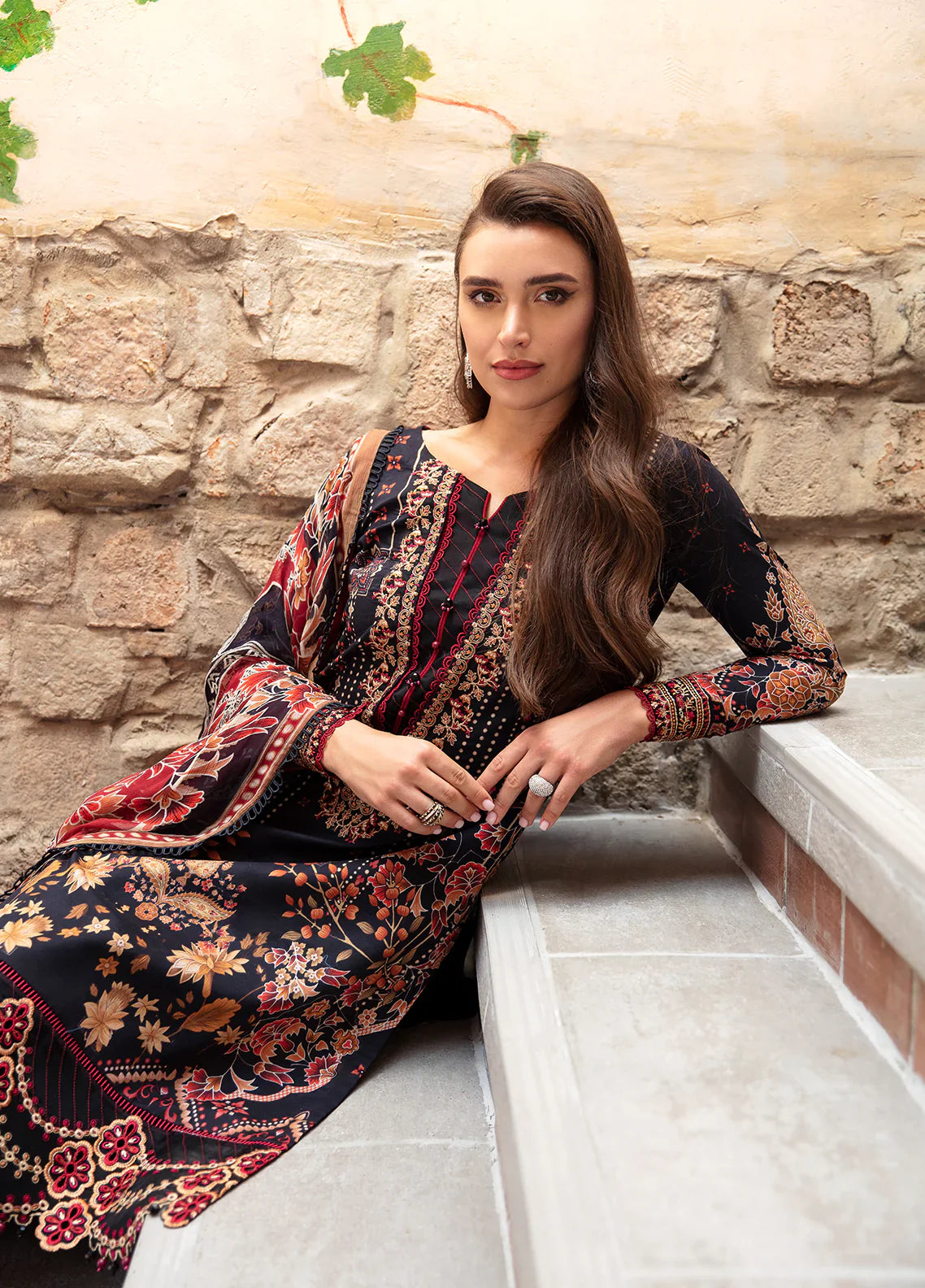 Gulaal | Springtime Ballet | LEYLA (GL-L-24V1-10) by Gulaal - Designer Dress - Type: Ladies Clothes - Available at Libayah - 100% Original