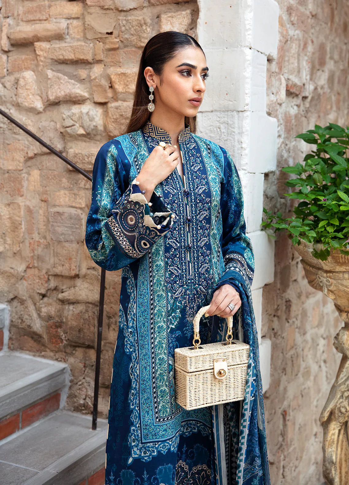 Gulaal | Springtime Ballet | AZUR (GL-L-24V1-08) by Gulaal - Designer Dress - Type: Ladies Clothes - Available at Libayah - 100% Original