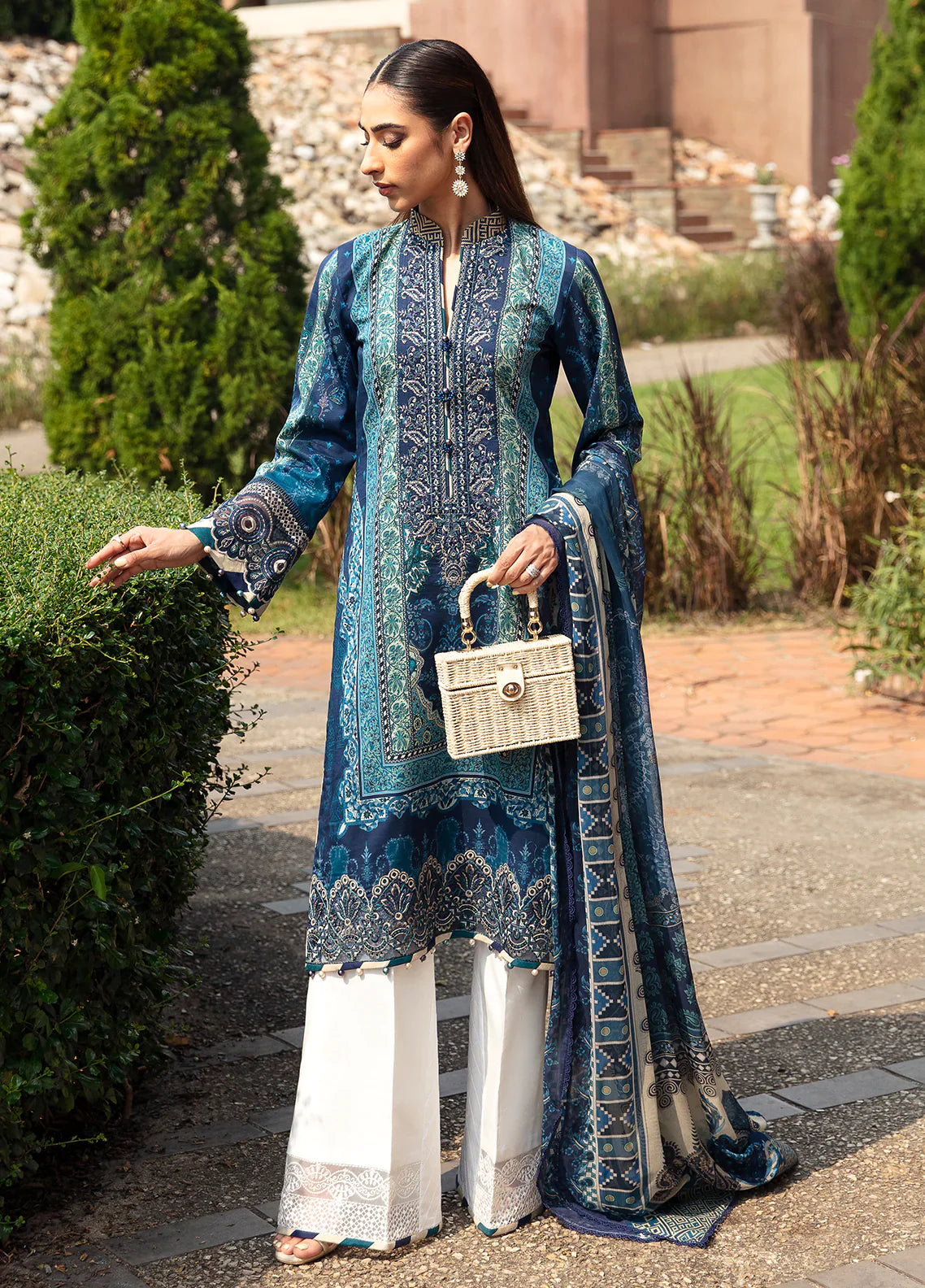 Gulaal | Springtime Ballet | AZUR (GL-L-24V1-08) by Gulaal - Designer Dress - Type: Ladies Clothes - Available at Libayah - 100% Original