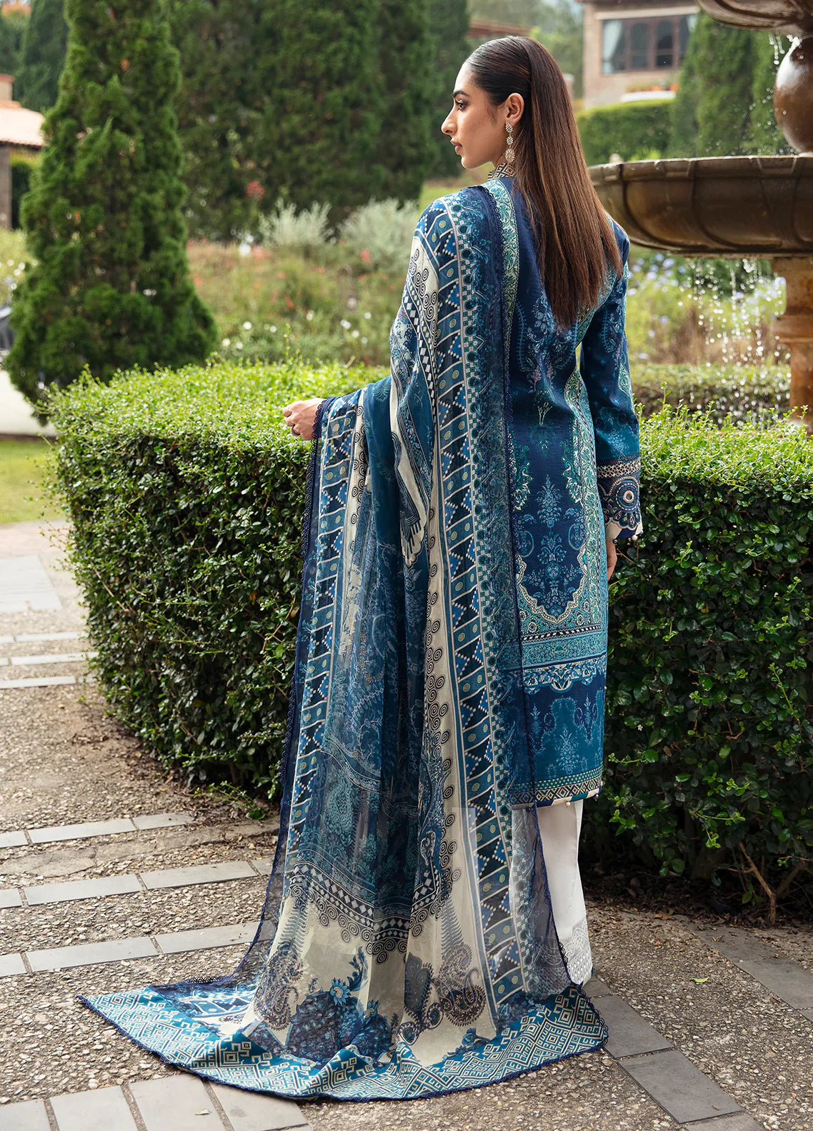 Gulaal | Springtime Ballet | AZUR (GL-L-24V1-08) by Gulaal - Designer Dress - Type: Ladies Clothes - Available at Libayah - 100% Original