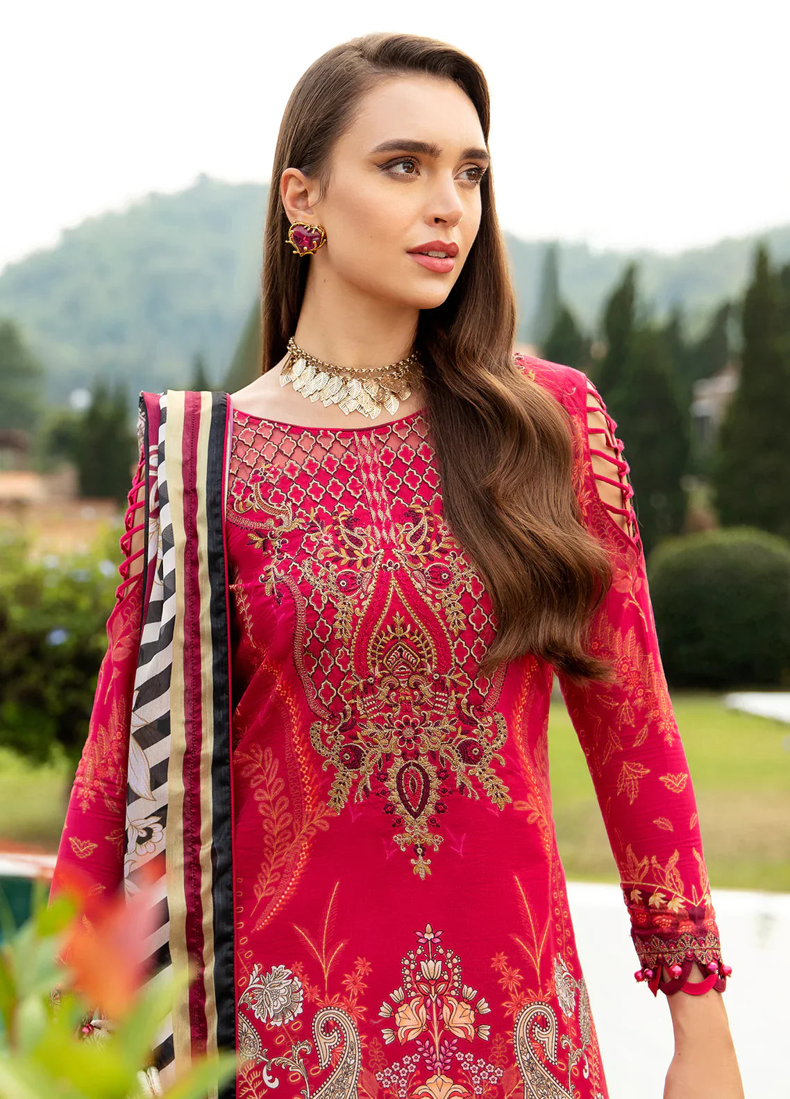 Gulaal | Springtime Ballet | CHERIE (GL-L-24V1-04) by Gulaal - Designer Dress - Type: Ladies Clothes - Available at Libayah - 100% Original