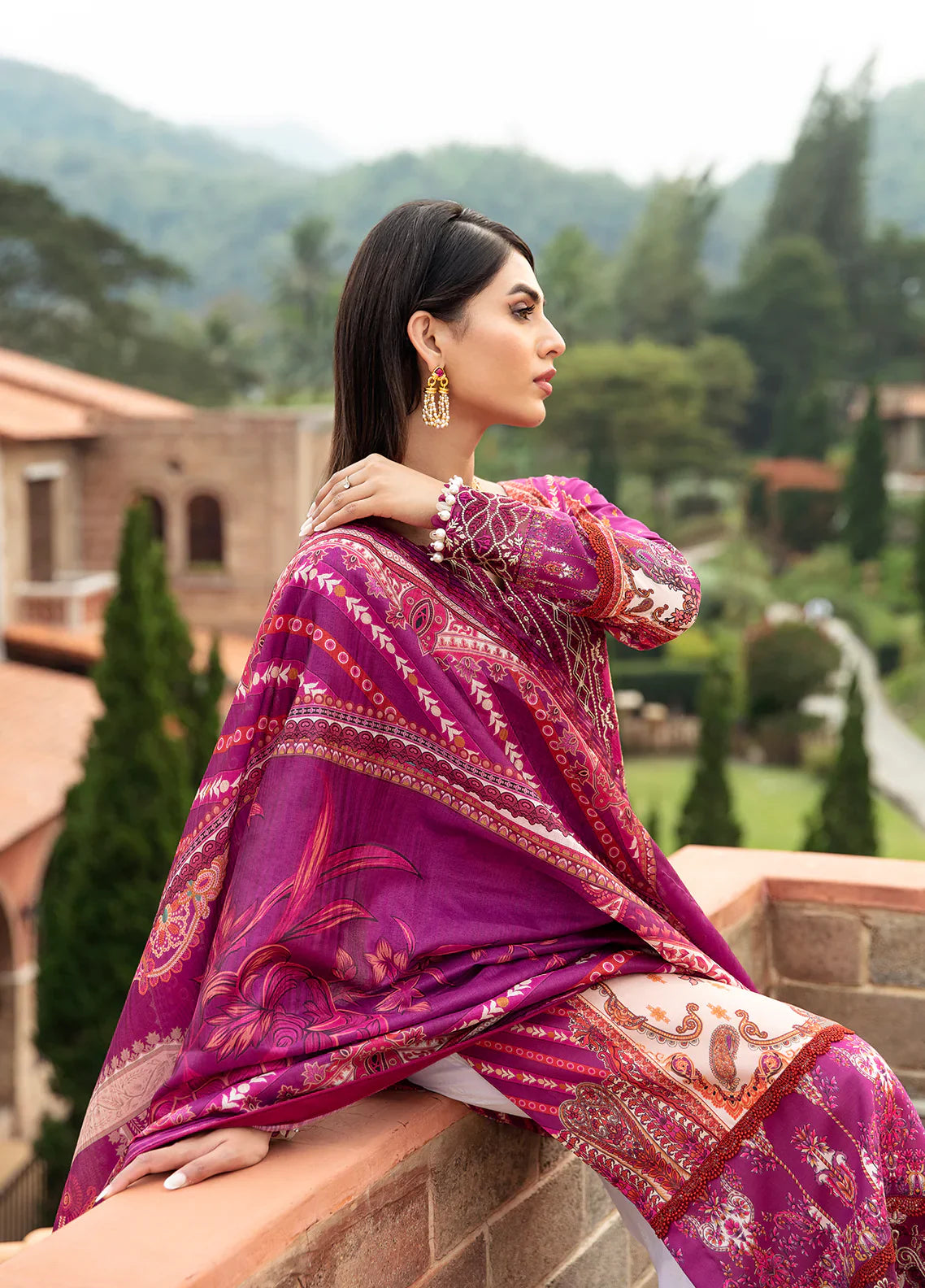 Gulaal | Springtime Ballet | ALAARA (GL-L-24V1-11) by Gulaal - Designer Dress - Type: Ladies Clothes - Available at Libayah - 100% Original