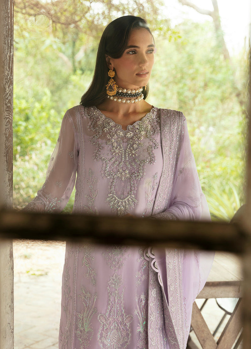 Gulaal | Embroidered Chiffon Eid Collection | VIOLA by Gulaal - Designer Dress - Type: Ladies Clothes - Available at Libayah - 100% Original