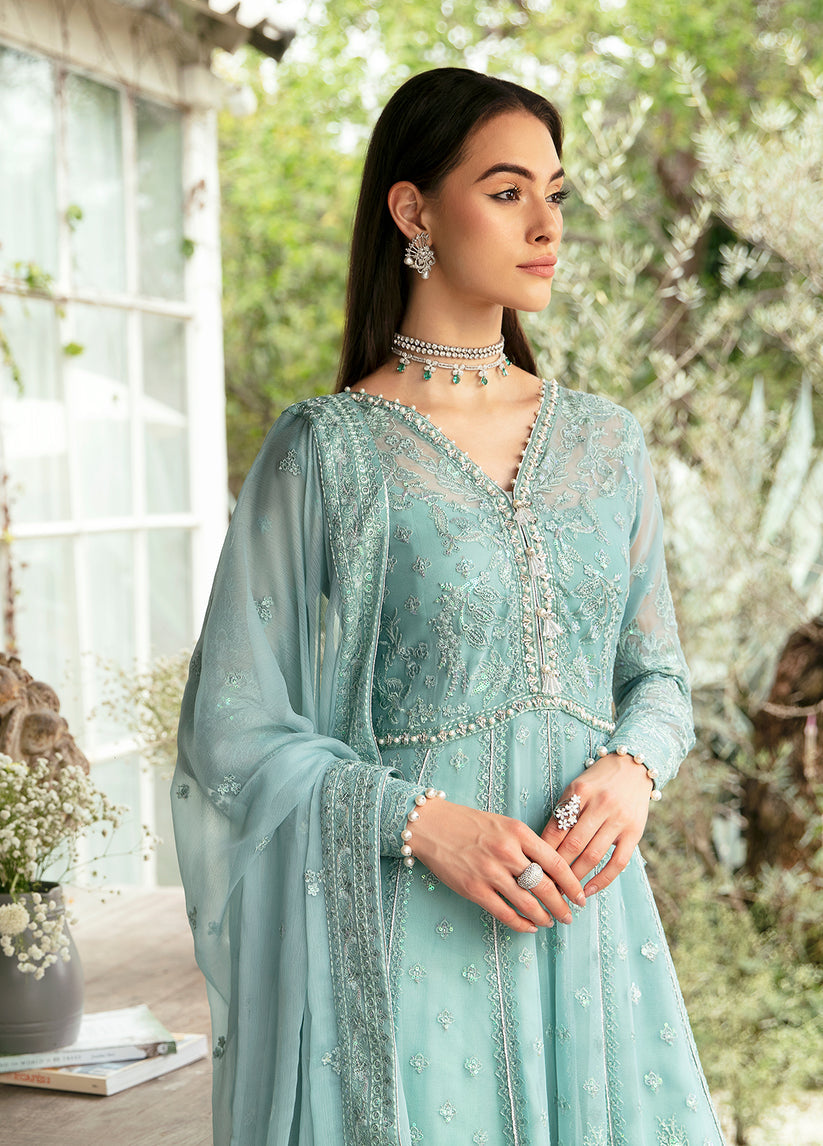 Gulaal | Embroidered Chiffon Eid Collection | IVERIA by Gulaal - Designer Dress - Type: Ladies Clothes - Available at Libayah - 100% Original