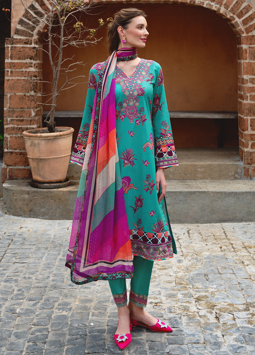 Gulaal | The Enchanted Garden | Almeria by Gulaal - Designer Dress - Type: Ladies Clothes - Available at Libayah - 100% Original