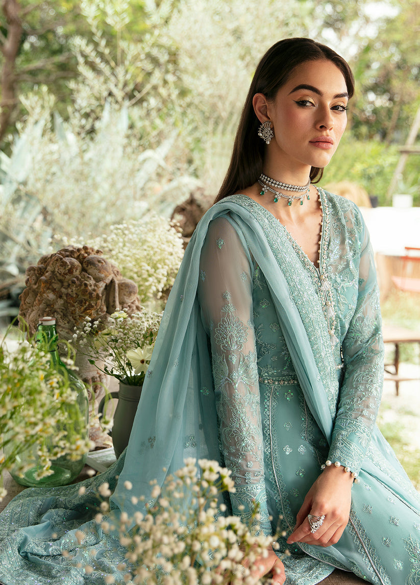 Gulaal | Embroidered Chiffon Eid Collection | IVERIA by Gulaal - Designer Dress - Type: Ladies Clothes - Available at Libayah - 100% Original