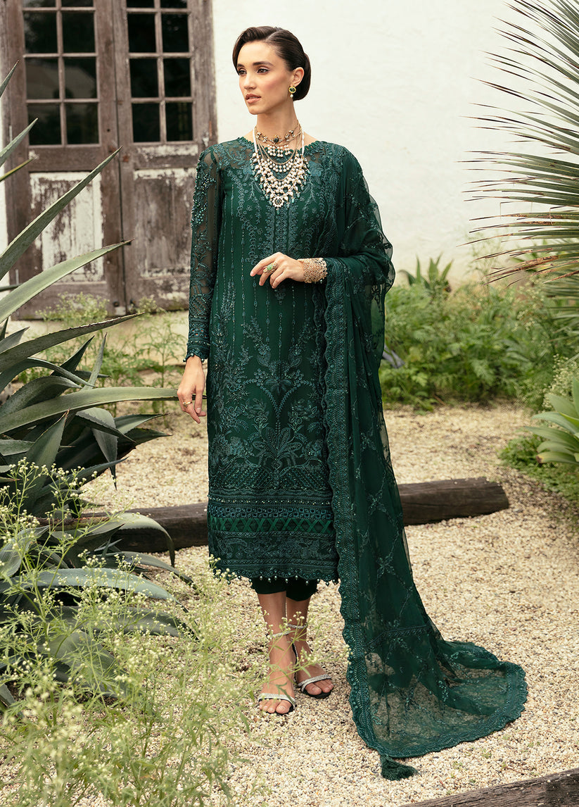 Gulaal | Embroidered Chiffon Eid Collection | CASSIA by Gulaal - Designer Dress - Type: Ladies Clothes - Available at Libayah - 100% Original