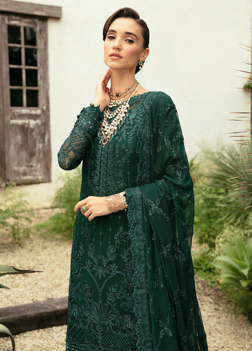 Gulaal | Embroidered Chiffon Eid Collection | CASSIA by Gulaal - Designer Dress - Type: Ladies Clothes - Available at Libayah - 100% Original