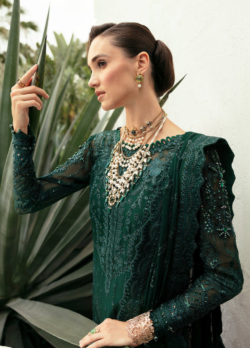 Gulaal | Embroidered Chiffon Eid Collection | CASSIA by Gulaal - Designer Dress - Type: Ladies Clothes - Available at Libayah - 100% Original