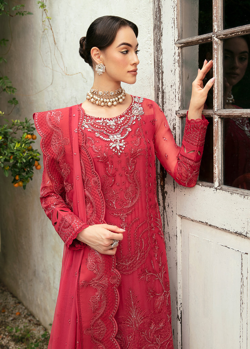 Gulaal | Embroidered Chiffon Eid Collection | ULMARIA by Gulaal - Designer Dress - Type: Ladies Clothes - Available at Libayah - 100% Original