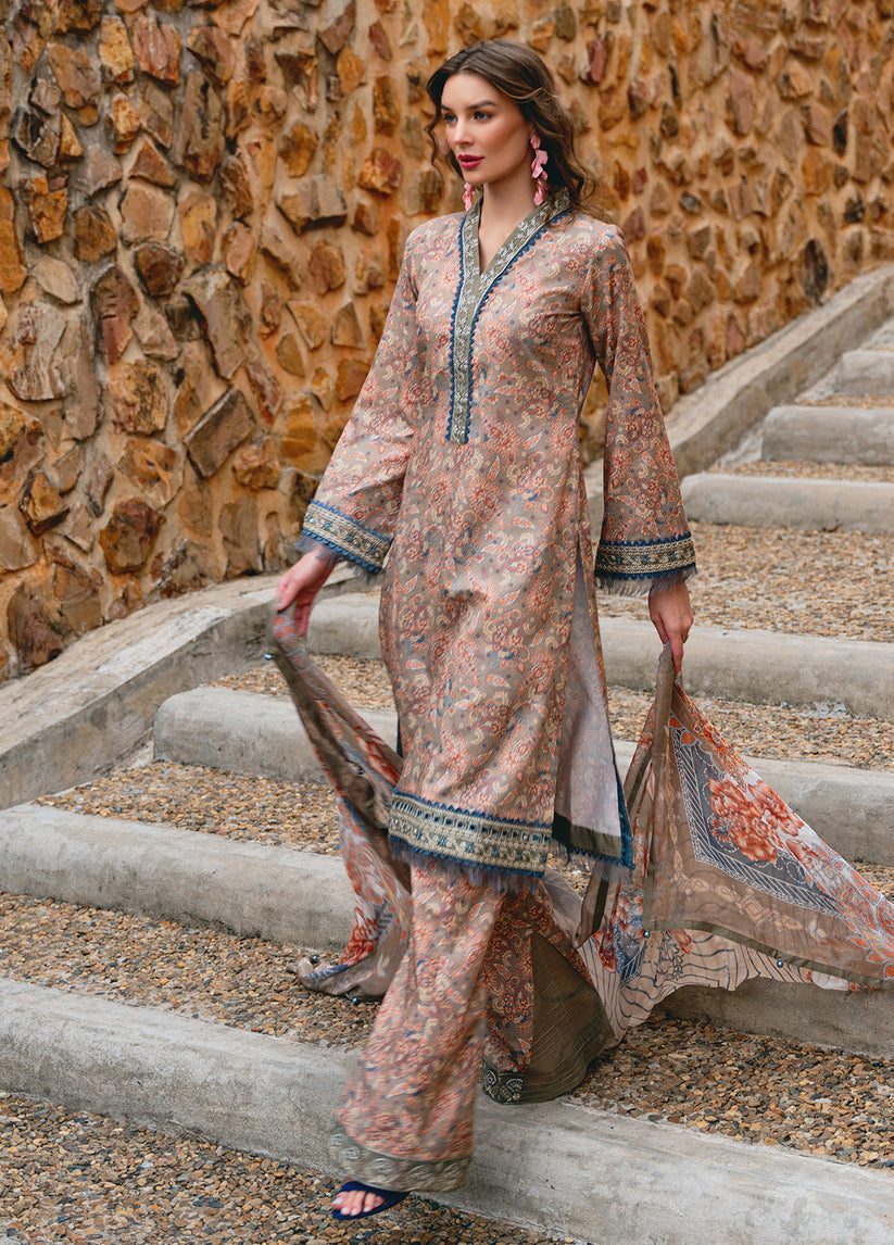 Gulaal | The Enchanted Garden | Avila by Gulaal - Designer Dress - Type: Ladies Clothes - Available at Libayah - 100% Original
