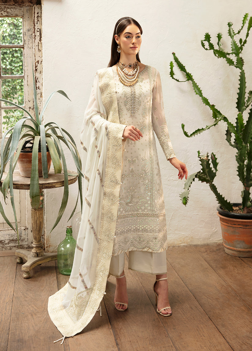 Gulaal | Embroidered Chiffon Eid Collection | ASTERIA by Gulaal - Designer Dress - Type: Ladies Clothes - Available at Libayah - 100% Original