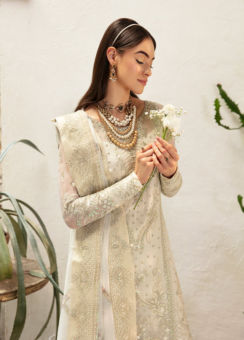 Gulaal | Embroidered Chiffon Eid Collection | ASTERIA by Gulaal - Designer Dress - Type: Ladies Clothes - Available at Libayah - 100% Original