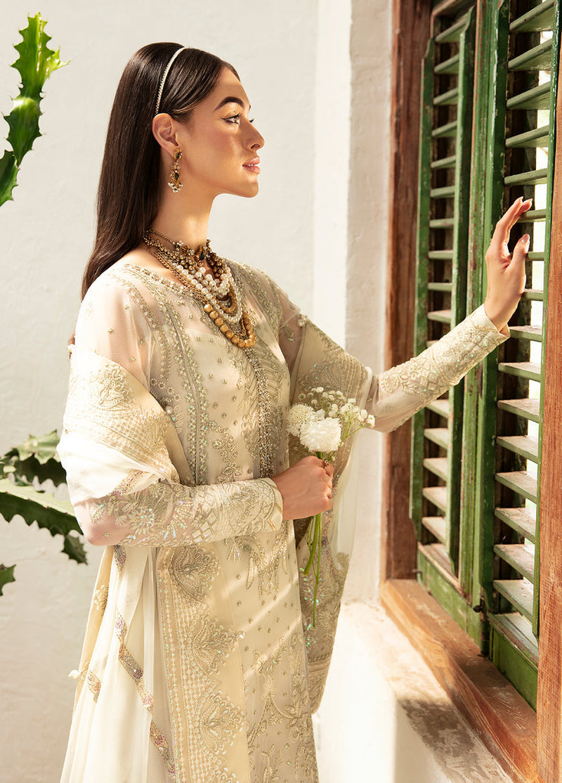 Gulaal | Embroidered Chiffon Eid Collection | ASTERIA by Gulaal - Designer Dress - Type: Ladies Clothes - Available at Libayah - 100% Original