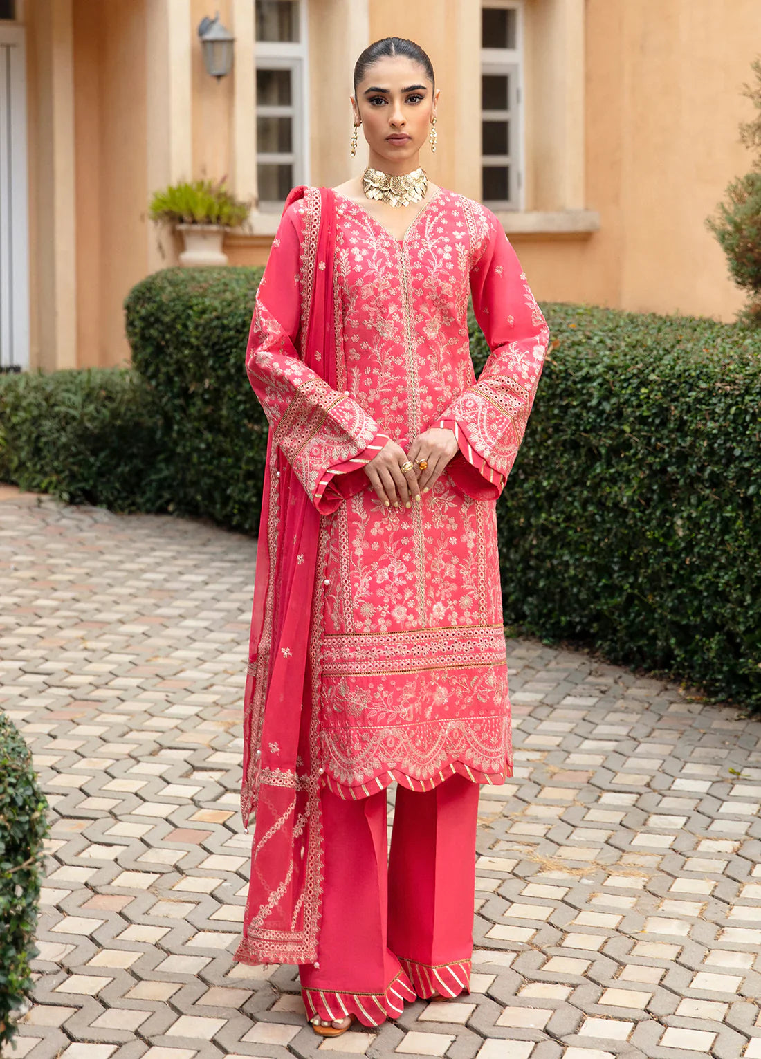 Gulaal | Luxury Lawn 24 | ALESSIA (GL-LL-24V1-06) by Gulaal - Designer Dress - Type: Ladies Clothes - Available at Libayah - 100% Original