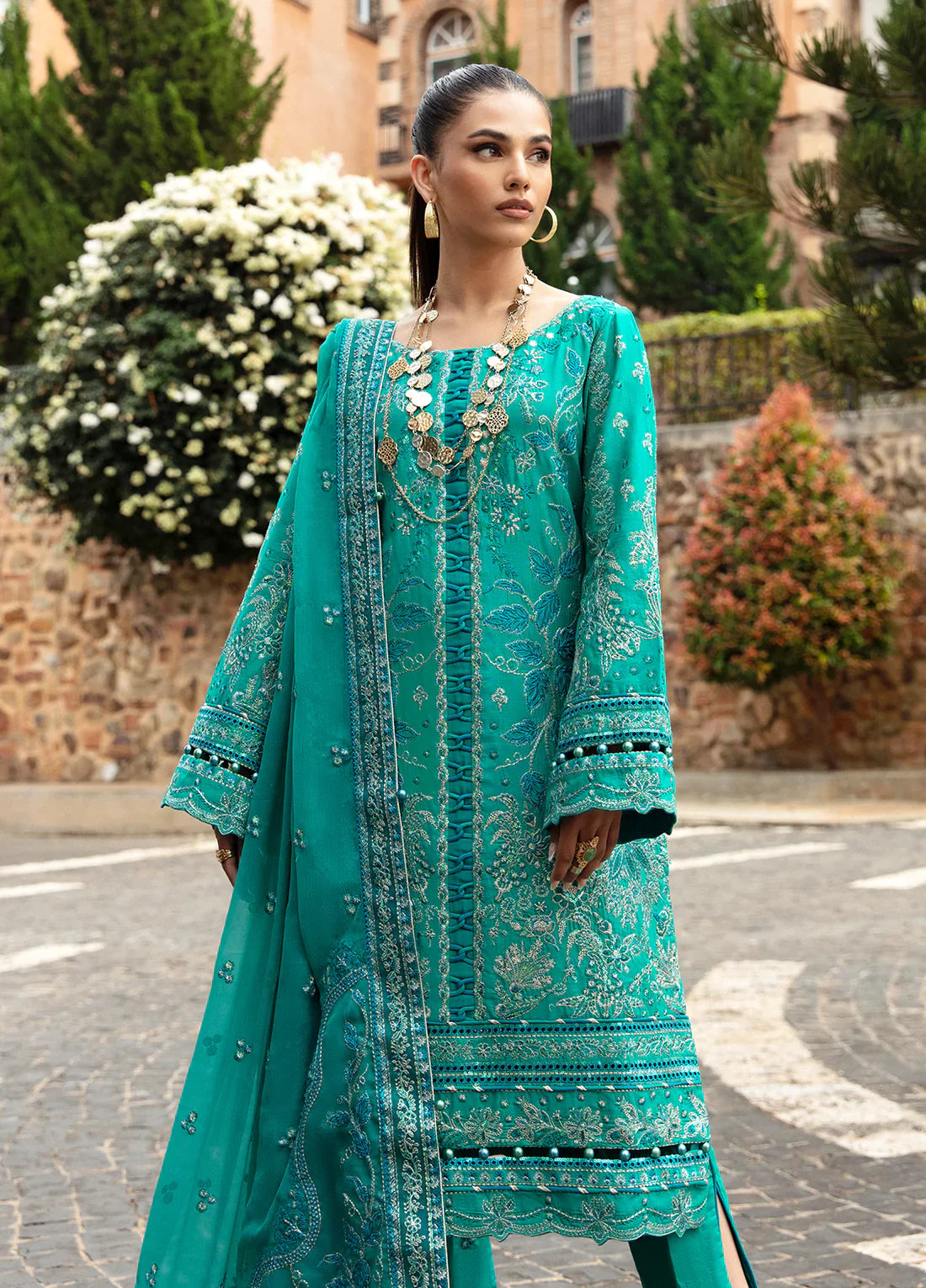 Gulaal | Luxury Lawn 24 | CIANA (GL-LL-24V1-08) by Gulaal - Designer Dress - Type: Ladies Clothes - Available at Libayah - 100% Original